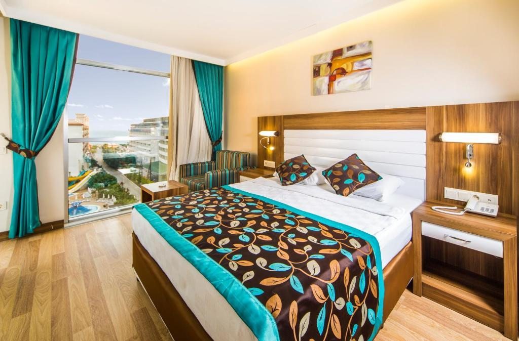 Двухместный (Стандартный двухместный номер с 1 кроватью или 2 отдельными кроватями) отеля Dizalya Palm Garden Hotel, Конаклы