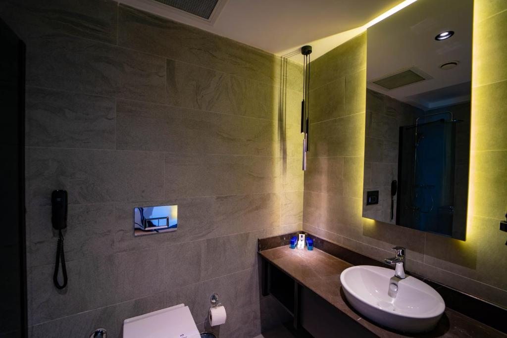 Двухместный (Двухместный номер с 1 кроватью с видом на море) отеля Nox Inn Beach Resort&Spa, Конаклы