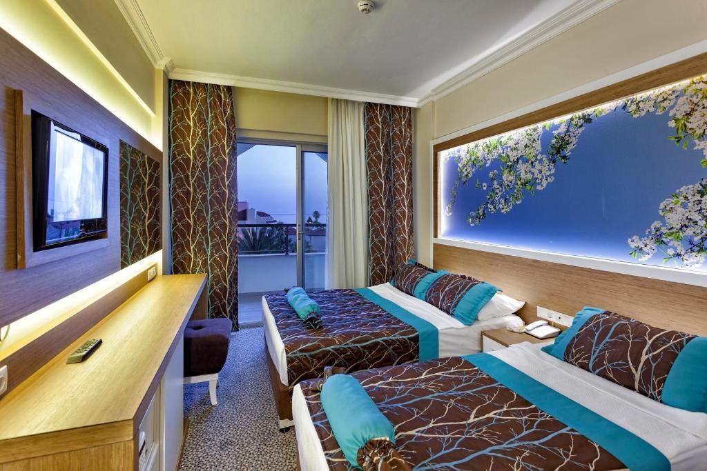 Двухместный (Стандартный двухместный номер с 1 кроватью или 2 отдельными кроватями) курортного отеля Saphir, Конаклы