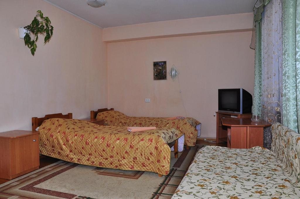 Двухместный (Двухместный номер с 2 отдельными кроватями и собственной ванной комнатой) отеля Арабеска, Листвянка