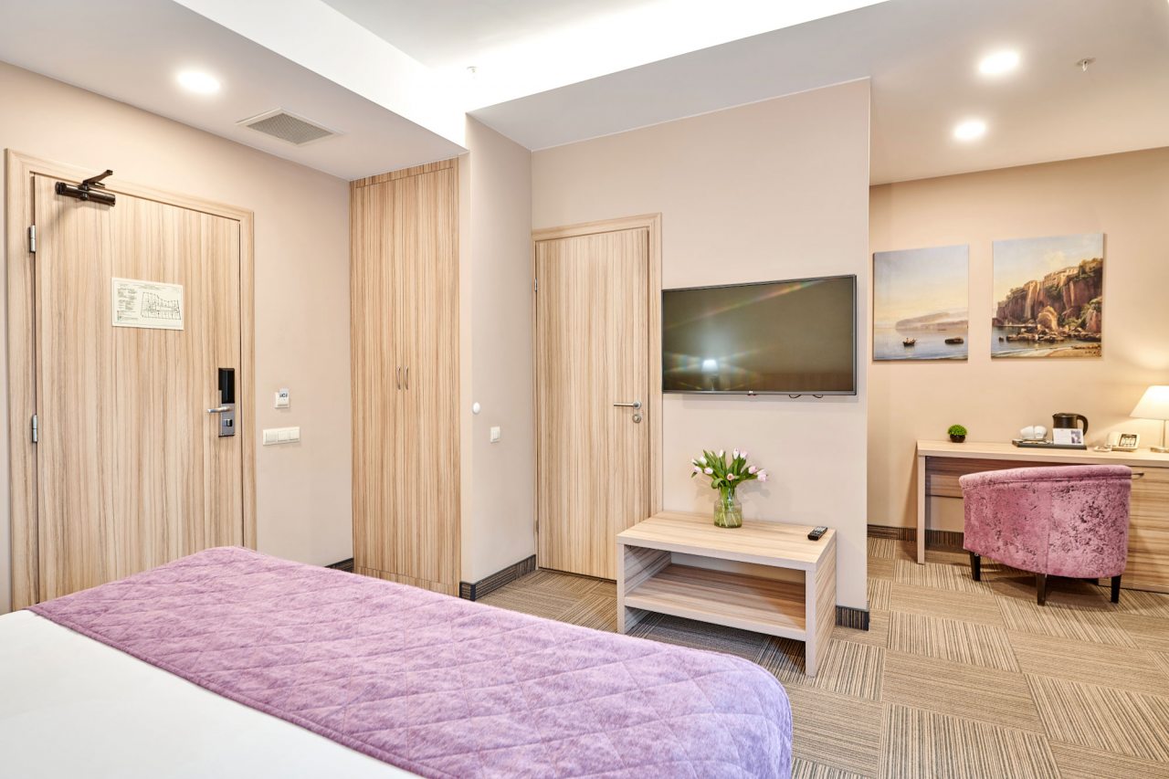 Двухместный (Стандартный с 1 кроватью или 2 отдельными кроватями), Гостиница Harbor Club Hotel