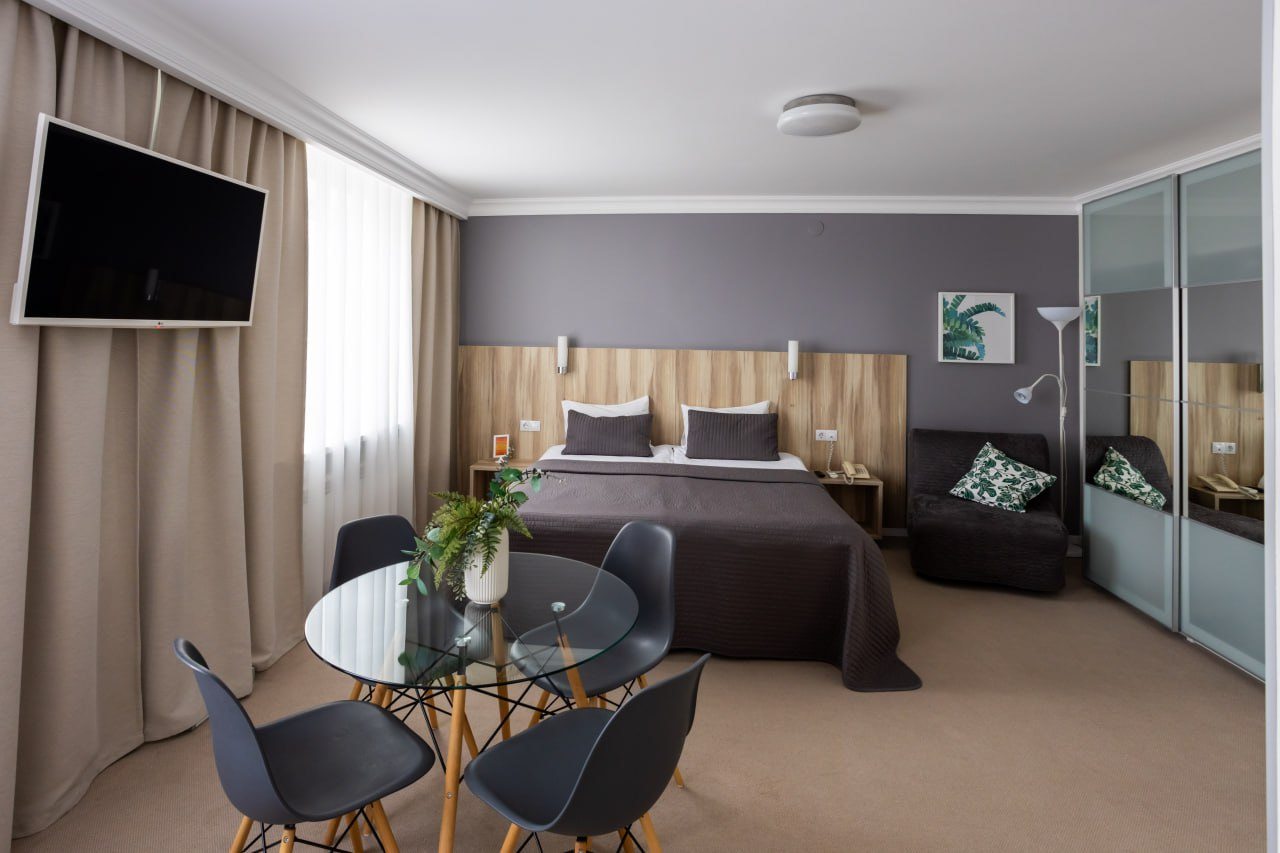 Студио (Квартира студия 35 м2), Апартаменты Dom 55