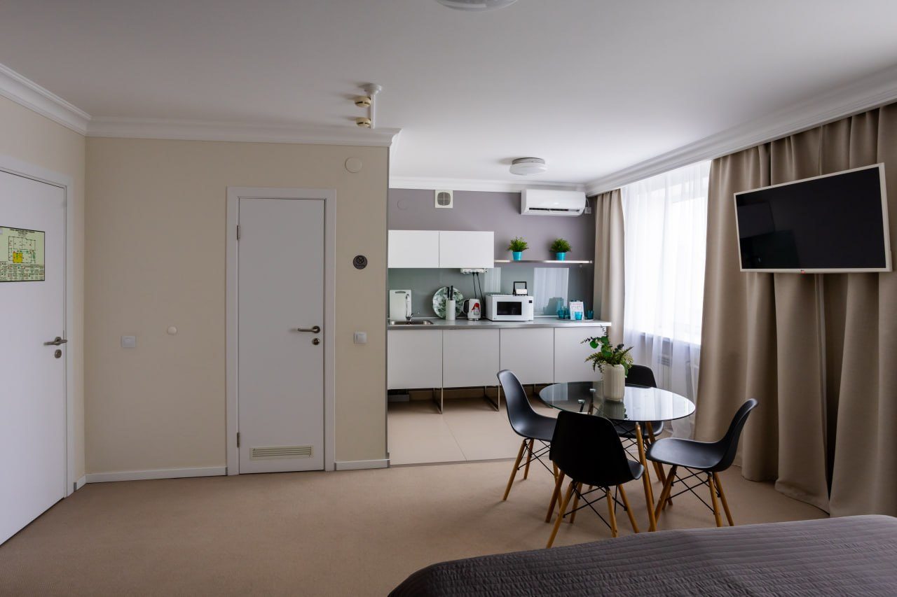 Студио (Квартира студия 35 м2), Апартаменты Dom 55