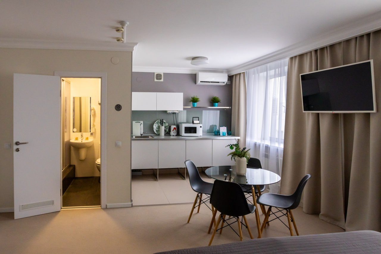 Студио (Квартира студия 35 м2), Апартаменты Dom 55
