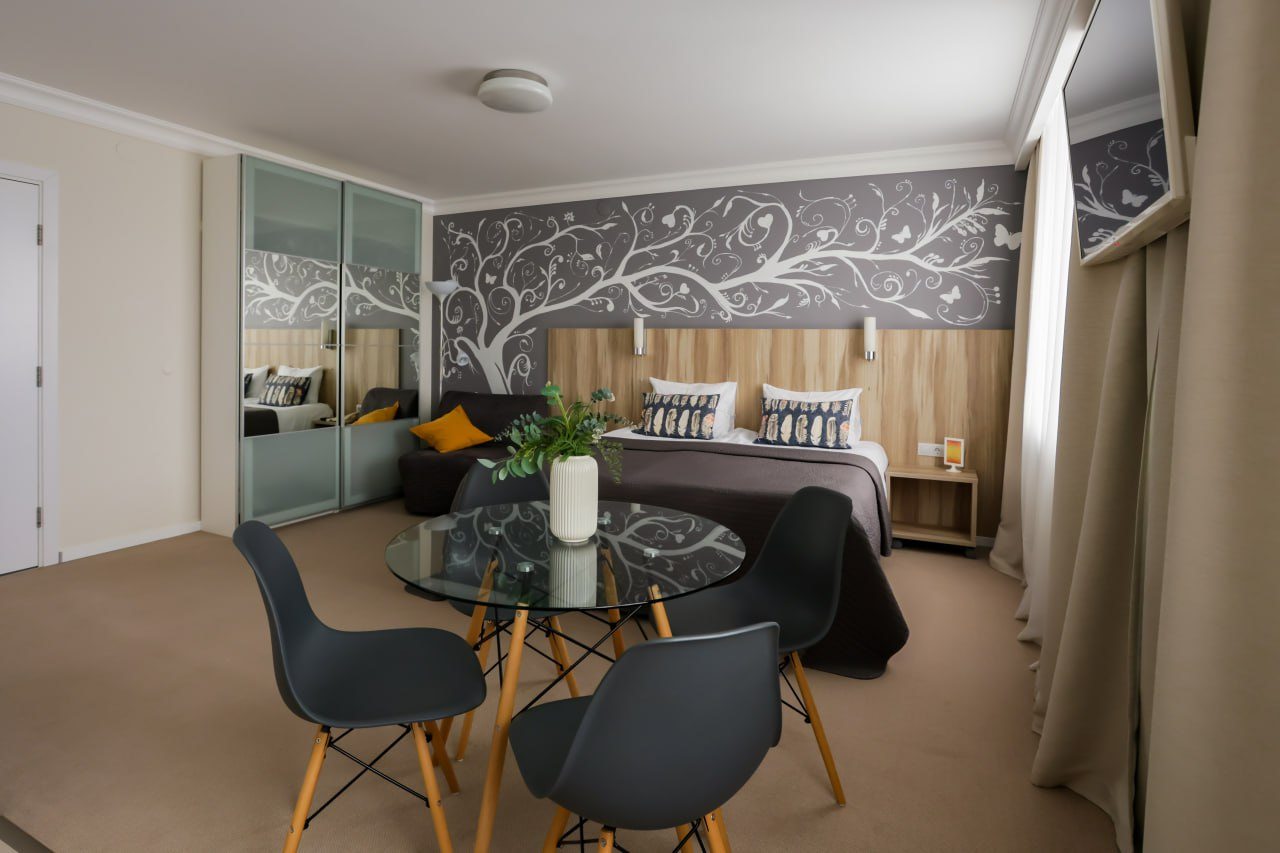 Студио (Квартира студия 35 м2), Апартаменты Dom 55