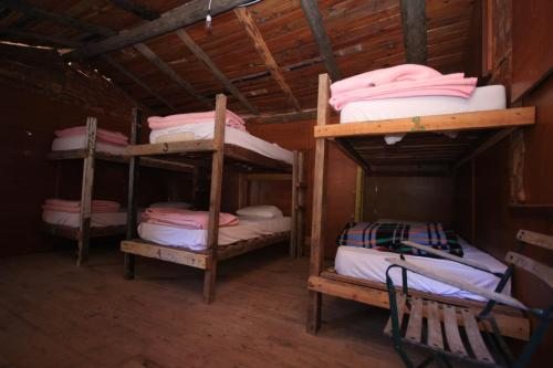 Номер (Спальное место на двухъярусной кровати в общем номере для мужчин и женщин) хостела Kadir's Top Tree Houses, Олимпос