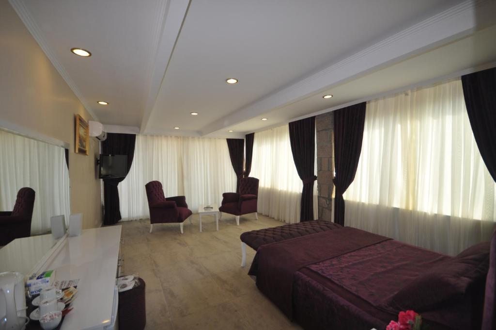 Двухместный (Двухместный номер Делюкс с 1 кроватью и видом на море) отеля Assos Park, Ассос