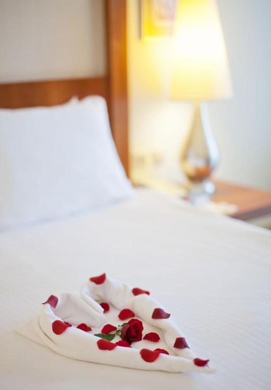 Двухместный (Стандартный двухместный номер с 1 кроватью или 2 отдельными кроватями, вид на море) курортного отеля Akka Antedon, Бельдиби