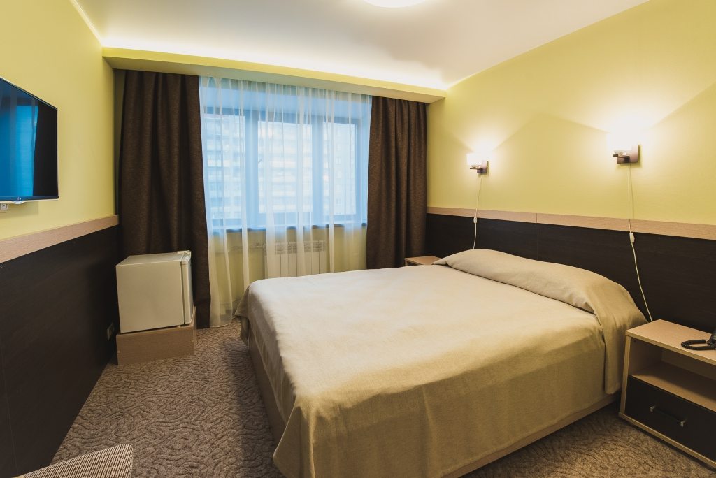 Двухместный (Стандарт, 1-комнатный Double) гостиницы Рыбинск