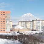 Вид на город, вид на вулканы