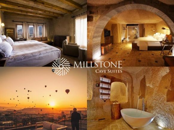 Millstone Cave Suites Hotel, Учхисар