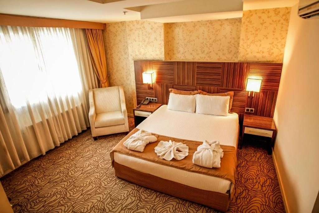 Двухместный (Стандартный двухместный номер с 1 кроватью или 2 отдельными кроватями) отеля Grand Denizli, Денизли
