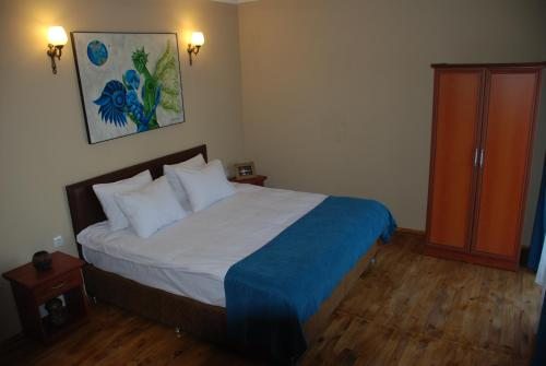 Двухместный (Улучшенный двухместный номер с 1 кроватью видом на бассейн) отеля Iz Butik Hotel, Каякей