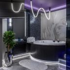 Люкс (РОСКОШЬ 2.0 С САУНОЙ И ДЖАКУЗИ), Апартаменты Домотелли на Пионерской