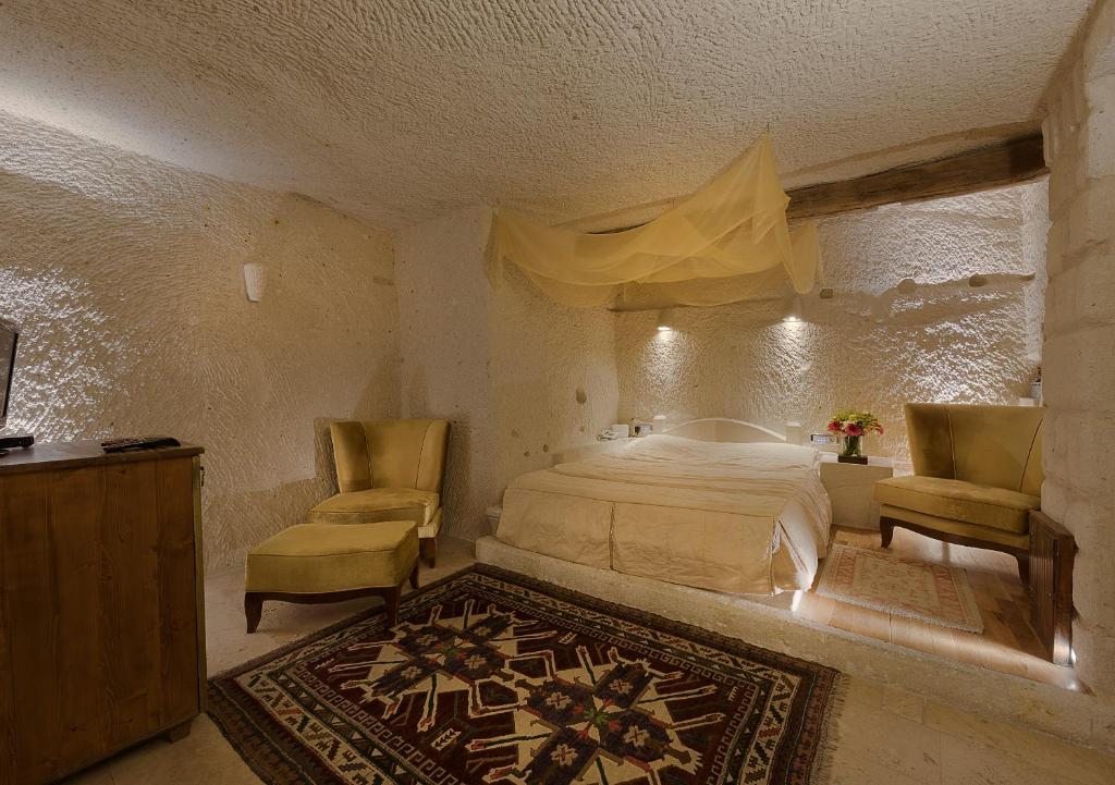 Сьюит (Люкс в пещере) отеля Anatolian Houses, Гереме