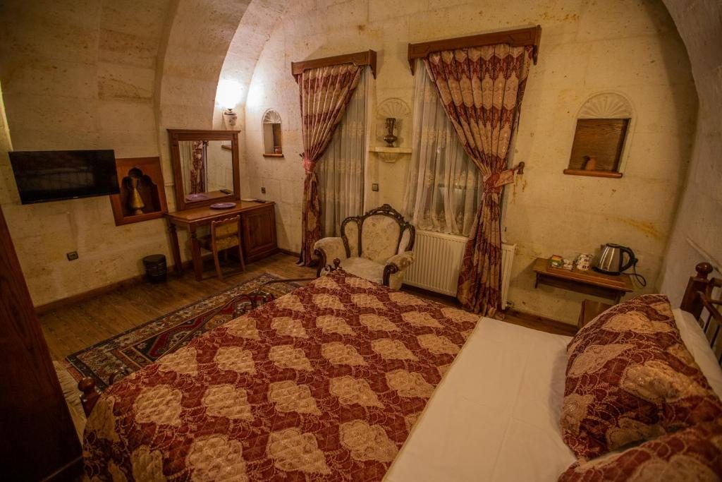 Двухместный (Двухместный номер с 1 кроватью и балконом) отеля Stone House Cave Hotel, Гереме