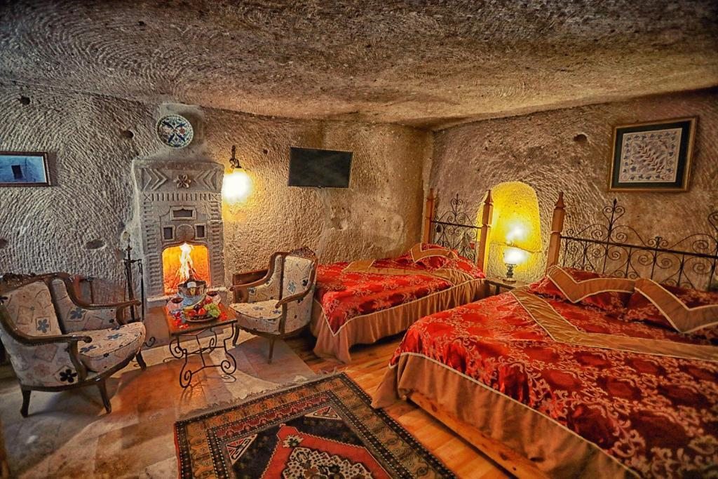 Трехместный (Трехместный номер) отеля Traveller's Cave Hotel, Гереме