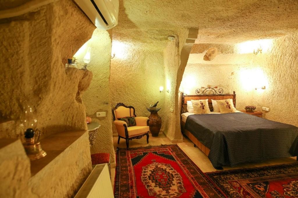 Двухместный (103 РОМАНТИЧЕСКИЙ НОМЕР «ПЕЩЕРА») отеля Bedrock Cave Hotel, Гереме