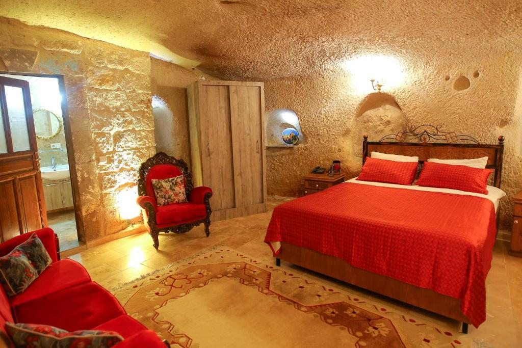 Двухместный (102 НОМЕР «ПЕЩЕРА» ДЛЯ ВЛЮБЛЕННЫХ), Bedrock Cave Hotel