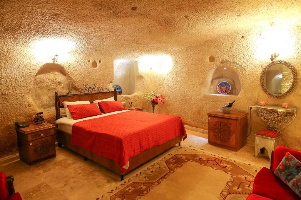 Двухместный (102 НОМЕР «ПЕЩЕРА» ДЛЯ ВЛЮБЛЕННЫХ), Bedrock Cave Hotel