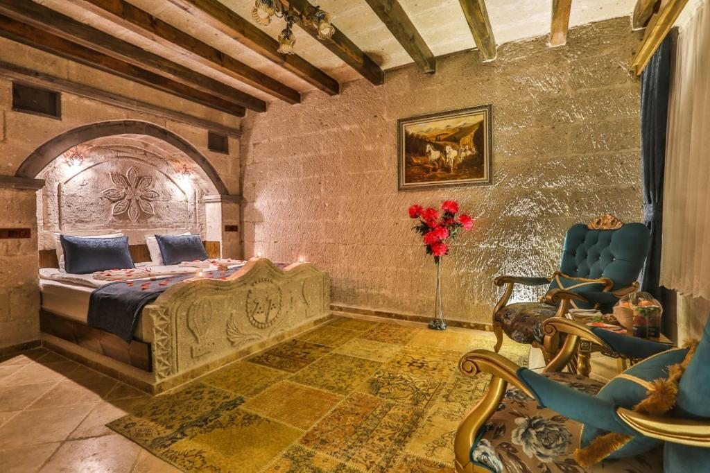 Двухместный (Каменный полулюкс) отеля Cappadocia Inn Hotel, Гереме