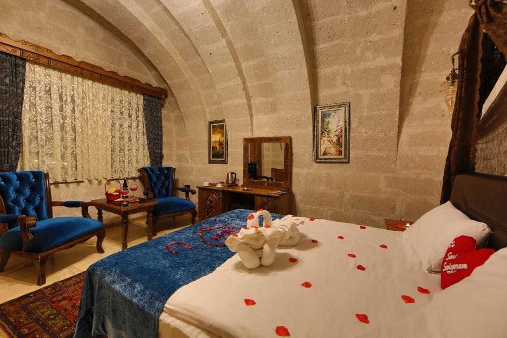 Двухместный (Номер «Комфорт» в пещере) отеля Cappadocia Inn Hotel, Гереме