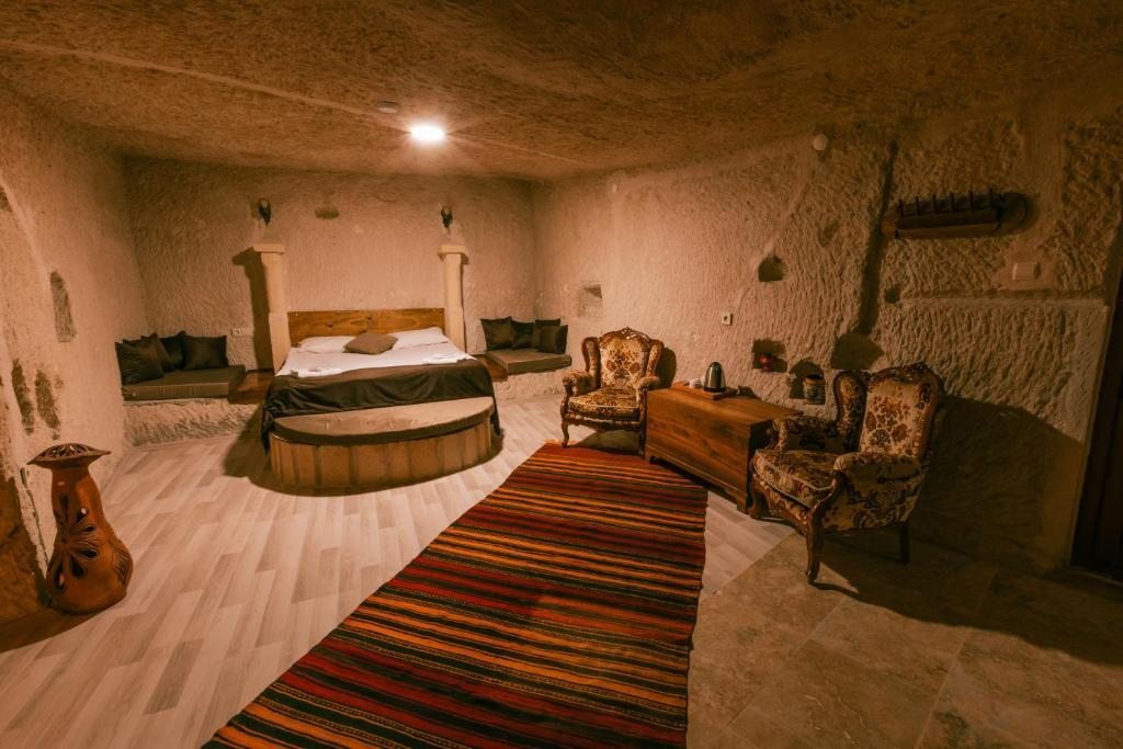 Сьюит (Представительский люкс) отеля Cave Life Hotel, Гереме