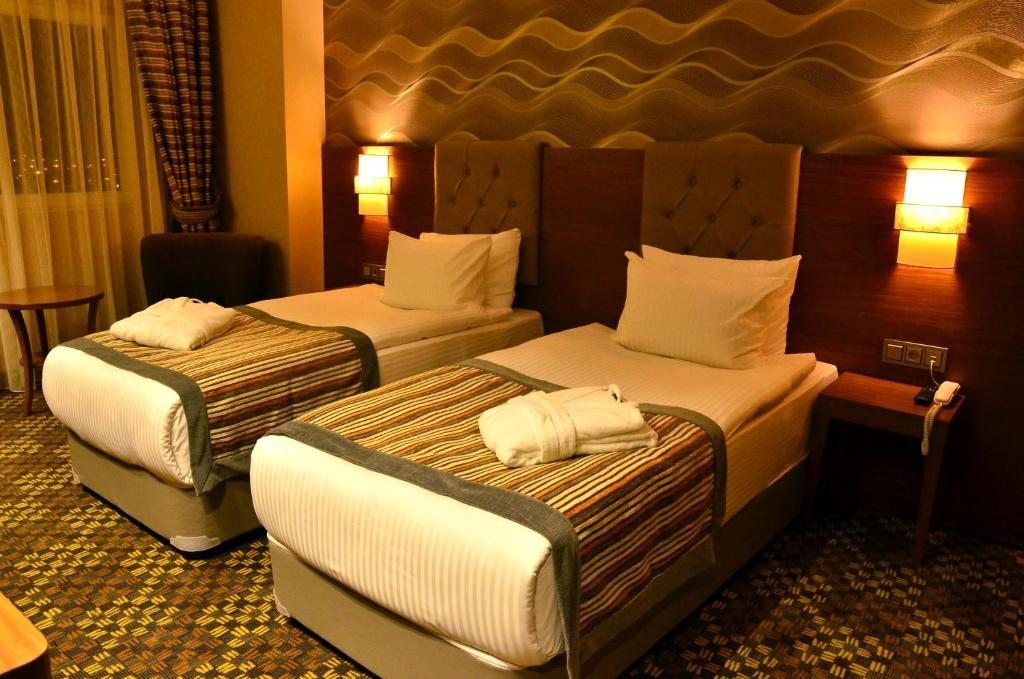 Двухместный (Двухместный номер с 2 отдельными кроватями - Подходит для гостей с ограниченными физическими возможностями) отеля Adranos, Бурса