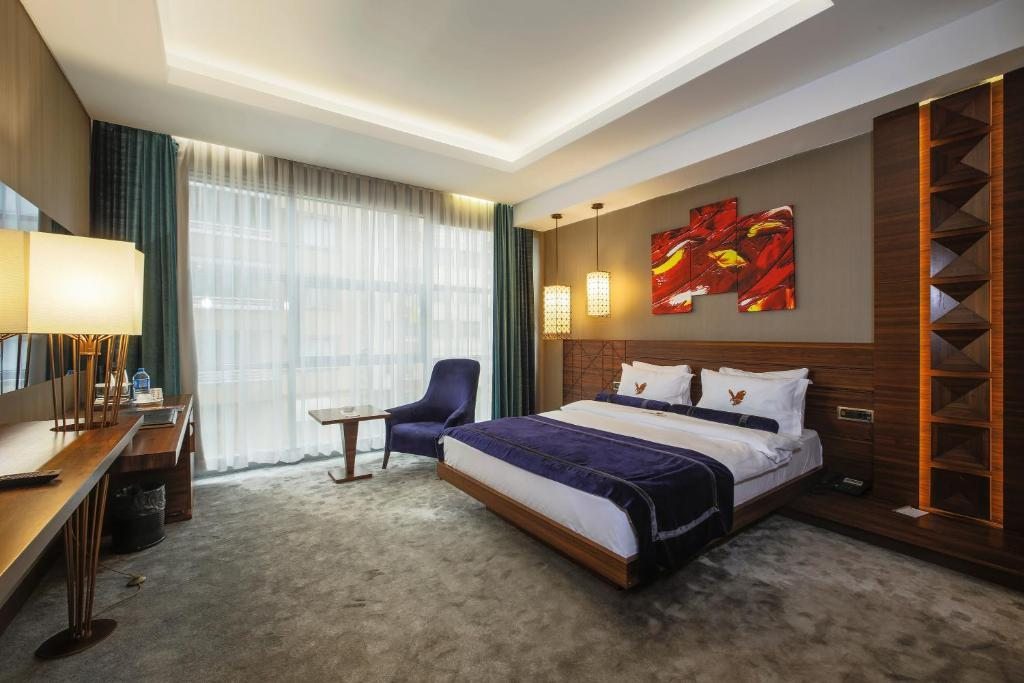 Двухместный (Стандартный двухместный номер с 1 кроватью или 2 отдельными кроватями) отеля Gold Majesty, Бурса