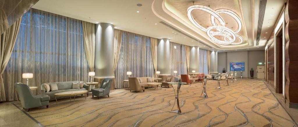 Двухместный (Номер с кроватью размера «king-size» - Подходит для гостей с ограниченной подвижностью) отеля Hilton Bursa Convention Center & Spa, Бурса