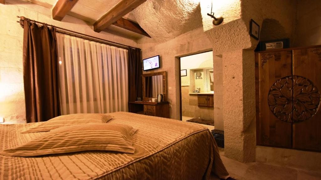 Двухместный (Бюджетный двухместный номер с 1 кроватью) отеля Harman Cave Hotel, Гереме