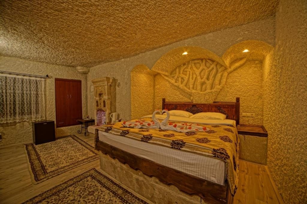 Двухместный (Двухместный номер «Пещера» с 1 кроватью) отеля Melek Cave Hotel, Гереме