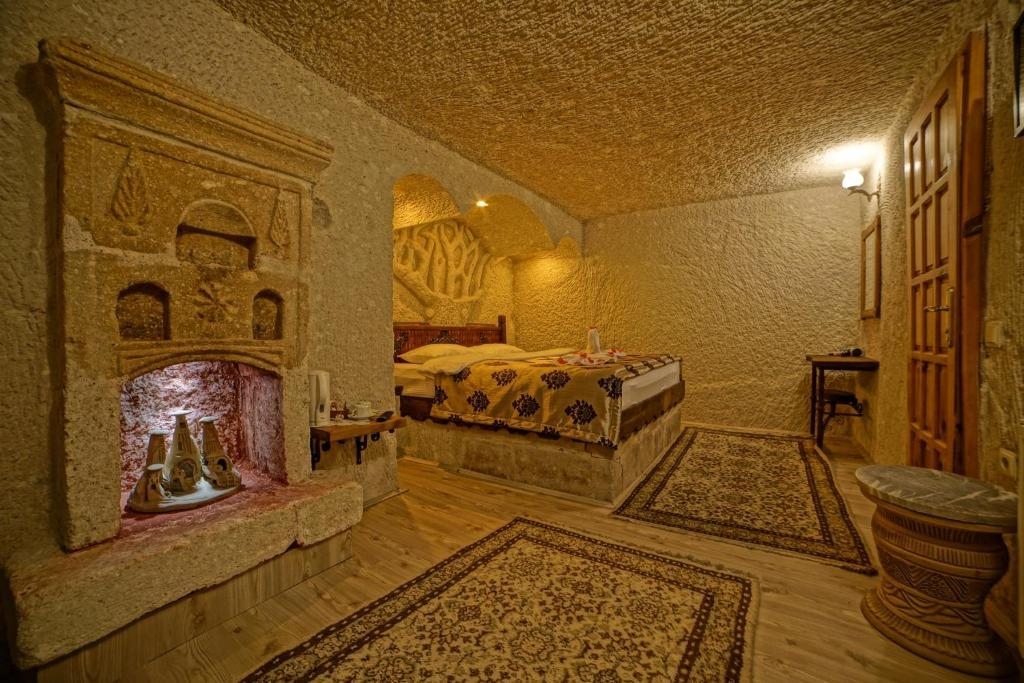 Двухместный (Двухместный номер «Пещера» с 1 кроватью), Melek Cave Hotel