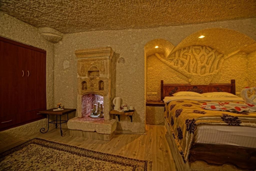 Двухместный (Двухместный номер «Пещера» с 1 кроватью), Melek Cave Hotel