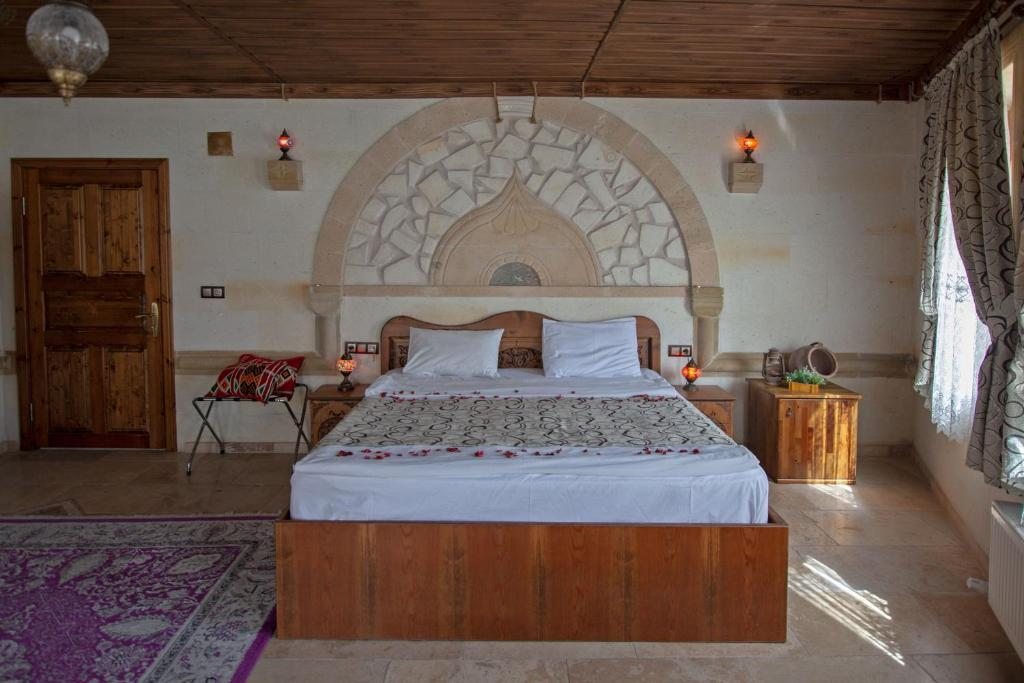 Двухместный (Суперлюкс с гидромассажной ванной и балконом) отеля Peace Stone House, Гереме