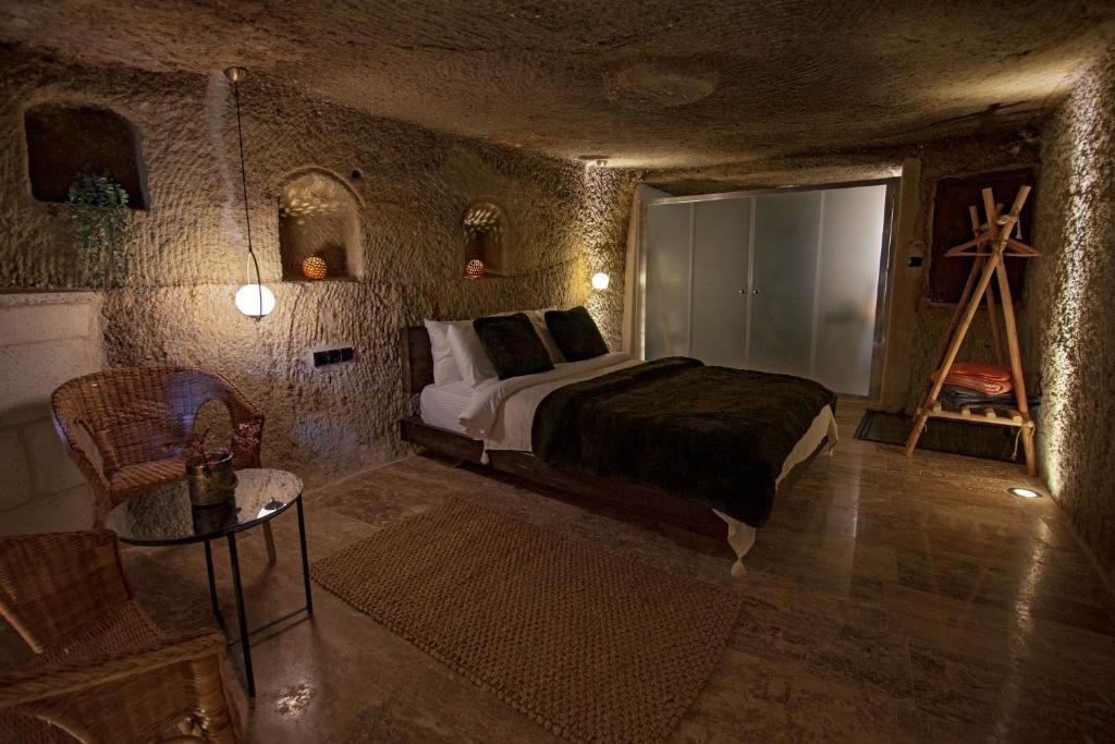 Двухместный (Стандартный двухместный номер с 1 кроватью) отеля Sato Cave Hotel Cappadocia, Гереме