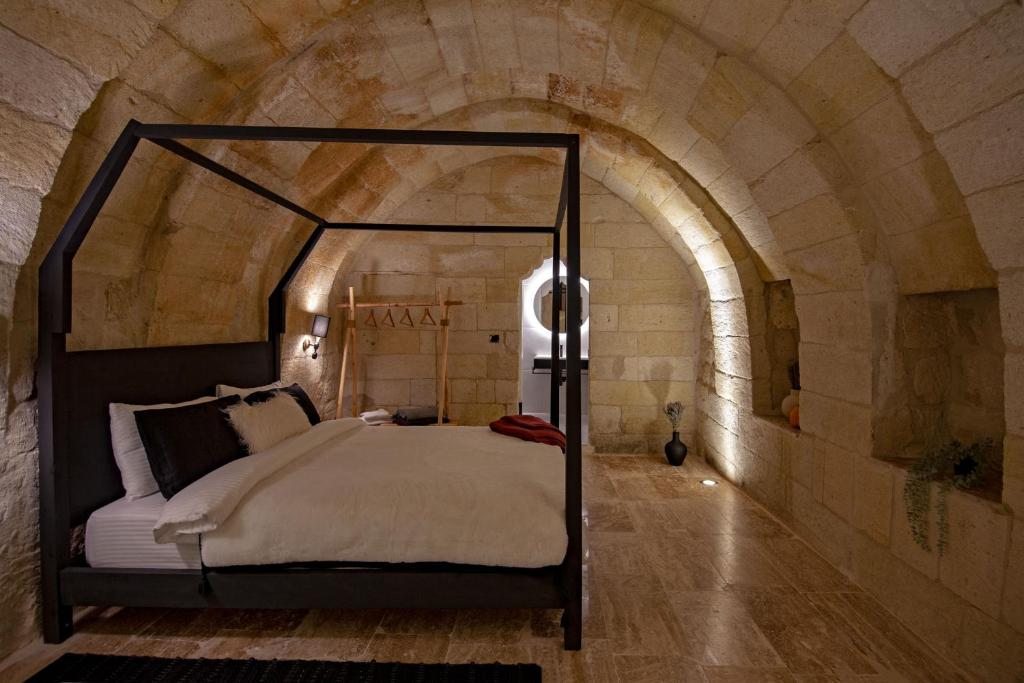 Двухместный (Двухместный номер Делюкс с 1 кроватью и ванной), Sato Cave Hotel Cappadocia