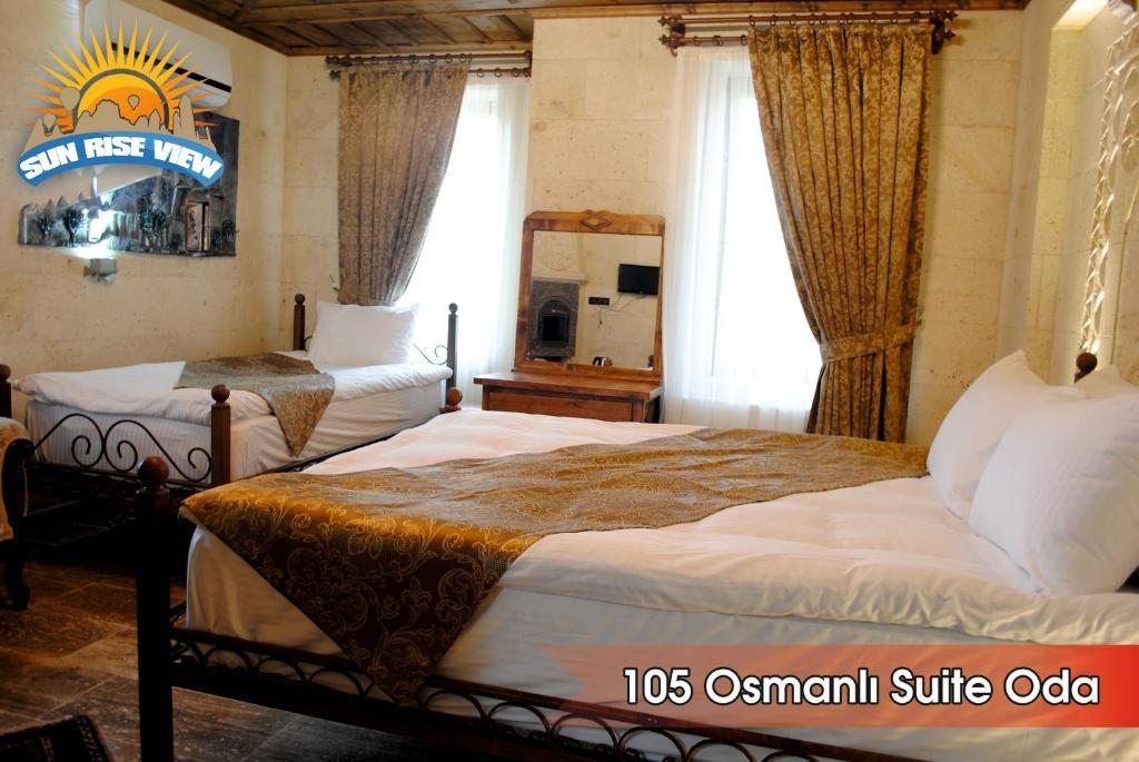 Трехместный (Трехместный номер с видом на горы) отеля Sun Rise View Hotel, Гереме