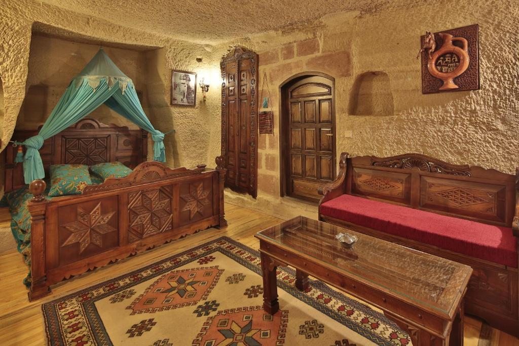 Двухместный (Двухместный номер Делюкс с 1 кроватью), Travel Inn Cave Hotel