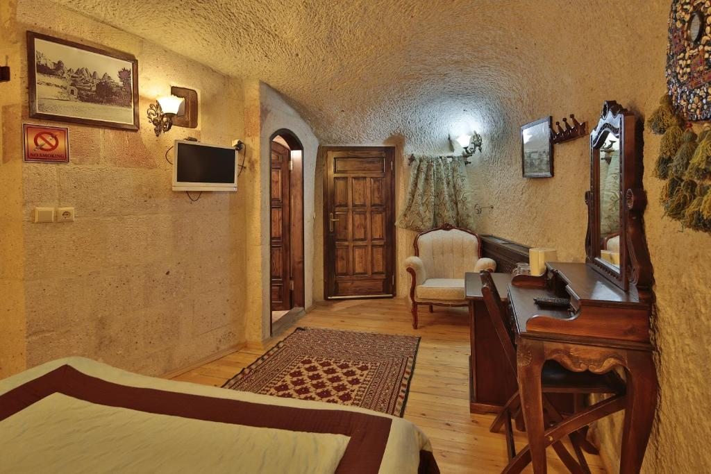 Двухместный (Двухместный номер Делюкс с 1 кроватью), Travel Inn Cave Hotel