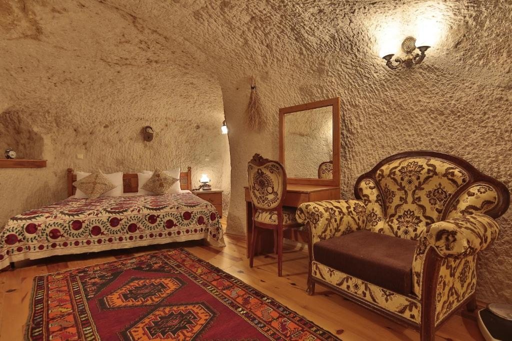 Сьюит (Люкс с кроватью размера «king-size») отеля Amber Cave Suites, Гереме