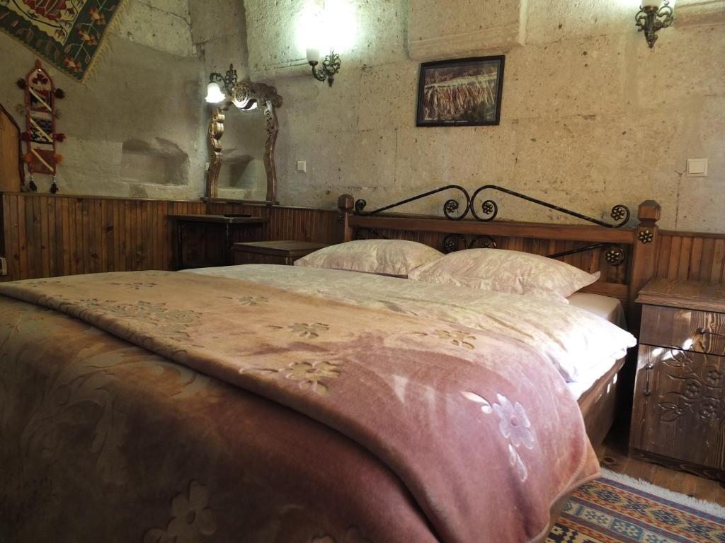 Двухместный (Двухместный номер Делюкс с 1 кроватью и душем), Anatoliacave Pension