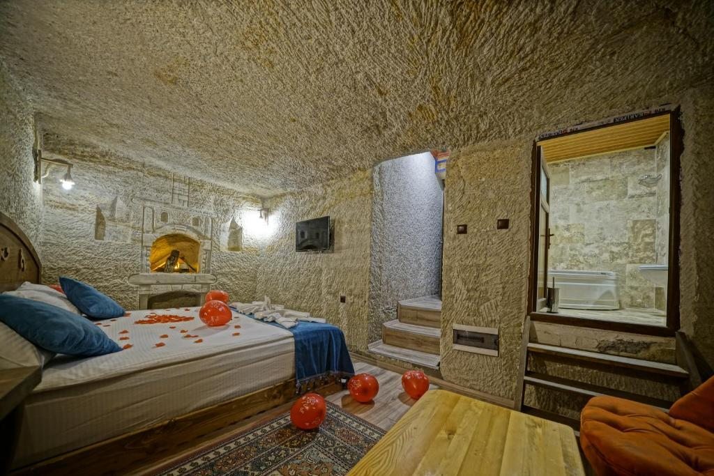 Двухместный (Двухместный номер Делюкс с 1 кроватью), Cappa Cave Hostel