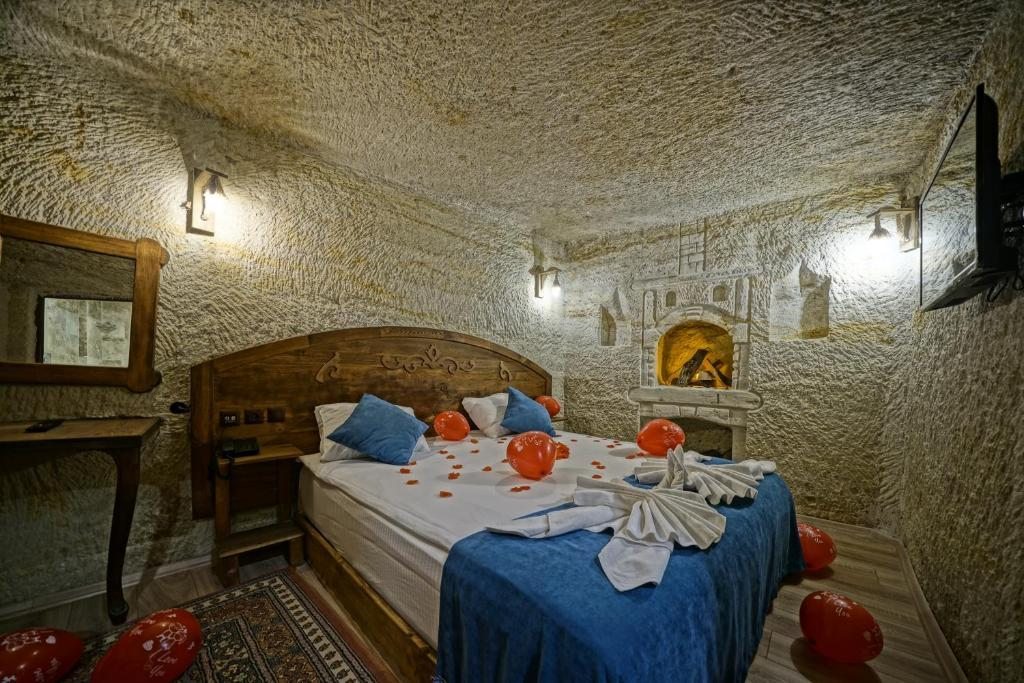 Двухместный (Двухместный номер Делюкс с 1 кроватью), Cappa Cave Hostel