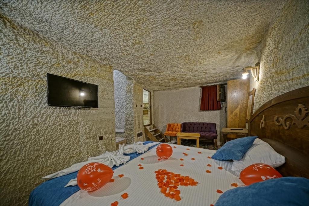 Двухместный (Двухместный номер Делюкс с 1 кроватью), Cappa Cave Hostel