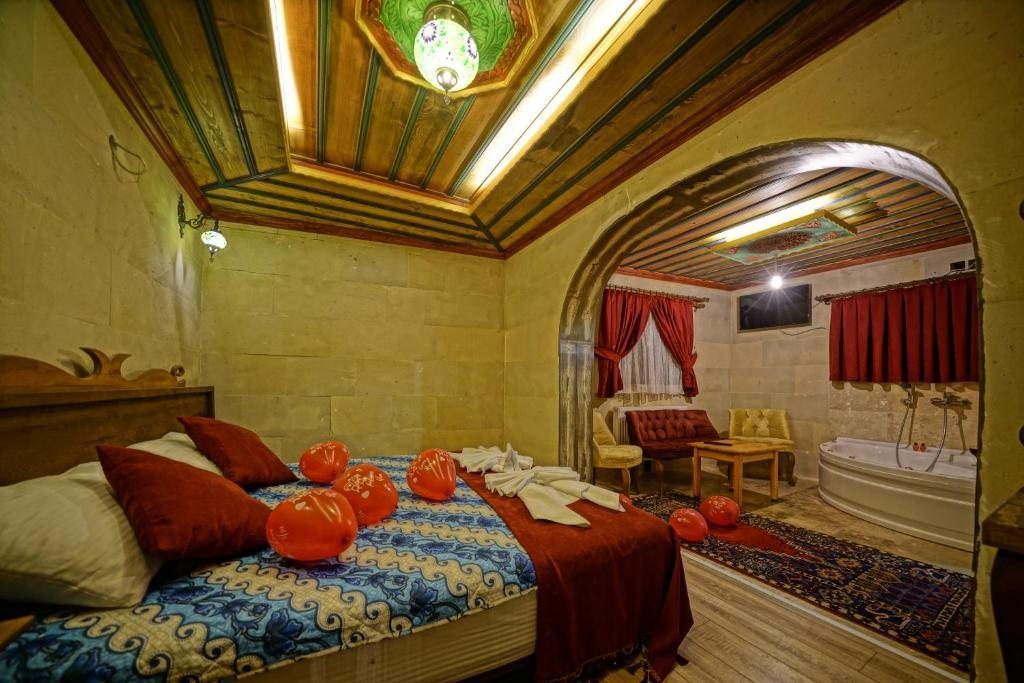 Двухместный (Двухместный номер Делюкс с 1 кроватью), Cappa Cave Hostel