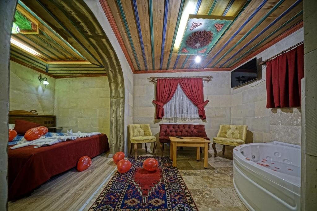 Двухместный (Двухместный номер Делюкс с 1 кроватью), Cappa Cave Hostel