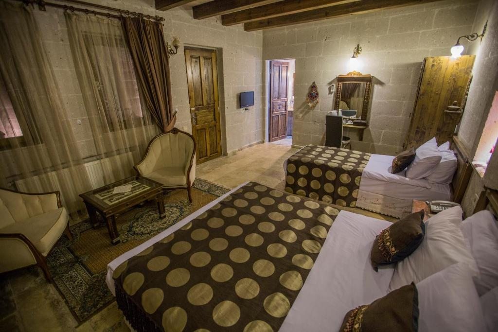 Двухместный (Трехместный номер Делюкс) отеля Roc Of Cappadocia, Гереме