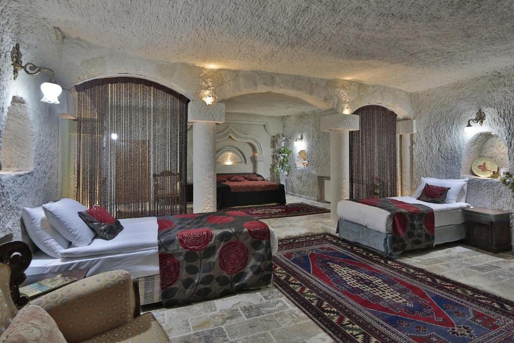 Двухместный (Королевский люкс в пещере) отеля Roc Of Cappadocia, Гереме