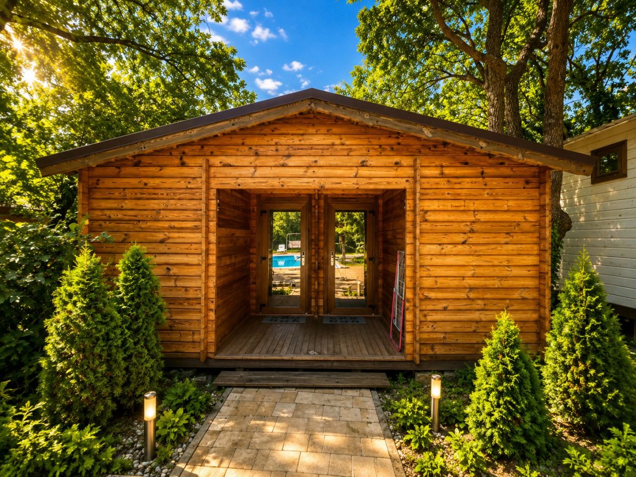Двухместный (Комфорт с бассейном), Загородный отель Прибой